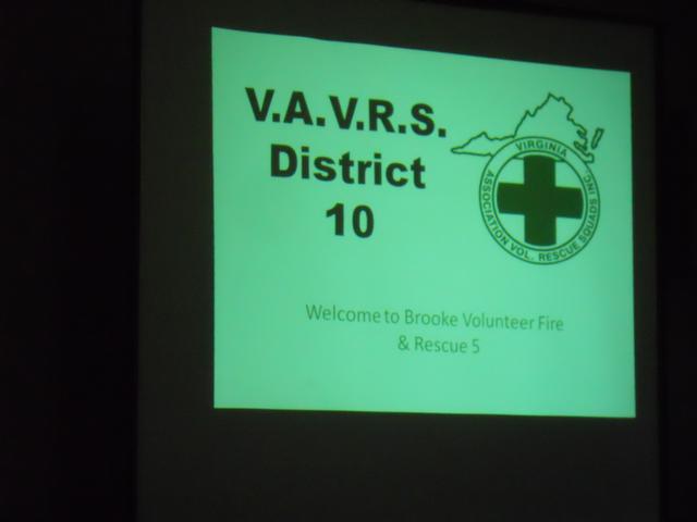 District meeting at Brooke VRS August 15th, 2010